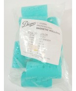 Vintage Diane 2720 Professional Beauty Rollers 12 Rollers Aqua New Seale... - $9.61