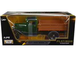 1931 Ford Model AA Pickup Truck Dark Green and Black &quot;Platinum Collection&quot; Serie - £39.55 GBP