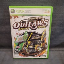 World of Outlaws: Sprint Cars (Microsoft Xbox 360, 2010) Video Game - £10.89 GBP
