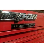 Ford Crown Victoria Police Interceptor Metal Emblems/refrigerator Magnet... - £14.93 GBP