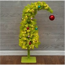 Viral Hobby Lobby Grinch 3&#39; PreLit Whimsical Tree - £96.33 GBP