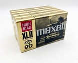 X5 Maxell XLII 90 Cassette Tape - High Bias - IEC Type II NOS - £31.59 GBP