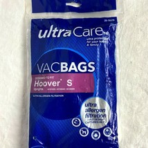 Hoover Type S Vacuum Bags Ultra Care 3 Ct 4010100S 4010064S 4010808S  - £7.11 GBP