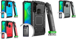 Tempered Glass / Metal Jacket Cover Case For Motorola Moto G Power XT2041DL 2020 - £7.50 GBP+