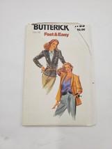 Vintage Butterick Sewing Pattern 6793 UnCut Complete Misses&#39; Jacket Size 16 - £5.40 GBP