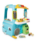 Kids Play Kitchen Food Truck Playset Pretend Play 20-Piece Accessories T... - £104.19 GBP