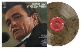 Johnny Cash At Folsom Prison Vinyl New Limited Tan Black Lp! Folsom Prison Blues - £45.11 GBP