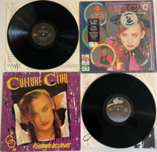 Culture Club Colour by Numbers + Kissing to Be Clever Vinyl 2 LP Lot Epic - £17.55 GBP