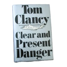 Clear and Present Danger by Tom Clancy ( 1989, First Edition, Hardcover ) - $8.91