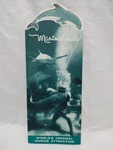 Vintage Marineland Worlds Original Marine Attraction Brochure Pamphlet - $223.62 MXN