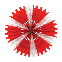 Beistle Company Tissue Fan - Red &amp; White - $108.58