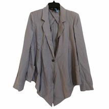 Elizabeth and James high low gray blazer jacket - £56.49 GBP