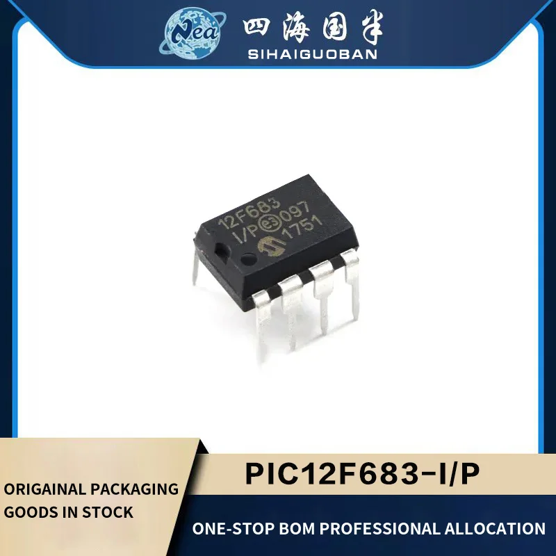 2PCS Electronic Components PIC12F683-I/SN SOIC8 PIC12F683-I/P DIP8 IC BUF - $12.91+