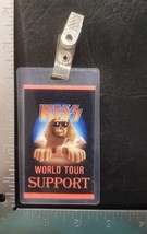 Kiss / Eric Carr - Vintage Original Crew Concert Tour Laminate Backstage Pass - $30.00