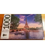 Catarina Belova: Eiffel Tower - Paris, France (used 1000 PC jigsaw puzzle) - $17.78 CAD