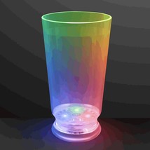 Ledra Light Up Multicolor Pint Glass 8 oz LED Drinkware - €24,30 EUR
