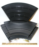 6pc 1970 Aurora 1/32 A-Jet Big Slot Car 1/4r 14&quot; CURVE TRACKS +CLIPS Box... - $284.91 MXN