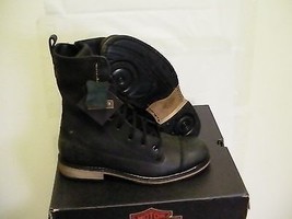 Harley davidson mens riding boots kelton size 8.5 us new with box - £116.77 GBP