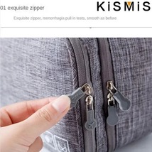 Travel Bra Organizer Underwear Storage Bag Women Men Socks Cosmetics Clo... - £14.10 GBP