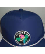 Chubbies Retro Snapback Hat The Weekend Has Arrived Navy Blue Nylon Parr... - £21.01 GBP