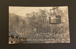 Cannon Mountain Aerial Tramway Franconia Notch New Hampshire Postcard RPPC - £7.84 GBP