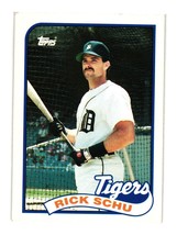 1989 Topps Traded #112T Rick Schu Detroit Tigers - £3.20 GBP