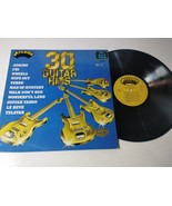 30 Guitar Hits Francis Lay Carr Barcelata Arcade 1978 - 12&quot; VG/VG Vinyl ... - $388.96 MXN
