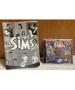 The Sims CD-ROM w/ 107 page complete guide Book - $18.50