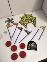Knex Screaming Serpent Coaster Replacement Parts Cardboard head Gears fl... - $19.80