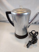 Vtg Electric West Bend Flavo-Matic Model 6-8 Cup Percolator Coffee Maker Works - £18.71 GBP