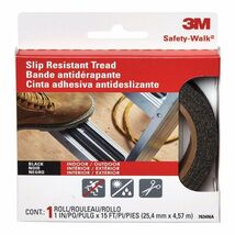 3M Safety-Walk 1 in. W X 15 ft. L Black Vinyl Anti-Slip Treads - $15.95