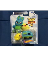 Hot Wheels Toy Story 4 Ducky &amp; Bunny *New/on card b1 - $15.03 CAD