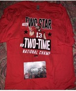 Stetson Bennett #13 Georgia Bulldogs   T-shirts Short Sleeve Medium - $24.00 CAD