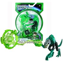 Year 2010 DC Green Lantern Movie Power Ring 4 Inch Figure - GL10 ISAMOT KOL - £23.50 GBP