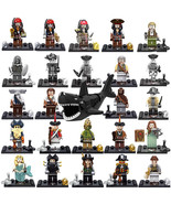16/25/32Pcs Pirates of the Caribbean Minifigures Captain Jack Sparrow Mi... - $548.39 MXN+