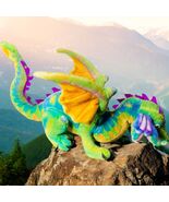 Melissa and Doug 3.5 Ft Long Very Large Dragon Soft Toy Giant Huge Plush... - $59.87