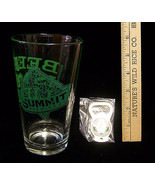 Summit Brewing Co Clear Glass & Key Chain Metal Bottle Opener Beer Is My life - $18.80