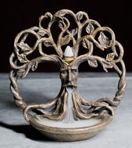 Ethereal Forest Celtic Greenman Ent Tree Of Life Backflow Incense Cone B... - £23.59 GBP