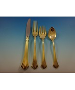 Eighteenth Century Gold by Reed & Barton Sterling Silver Flatware Set Service - $50,927.82 MXN