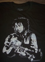 Vintage Style Bob Marley Playing Guitar T-Shirt Mens Small New - £15.57 GBP