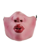 HORROR-HALL Funny Gag Gift-Half FACE MASK-Poker Cosplay Halloween Costum... - $7.89