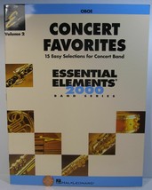 HAL LEONARD CONCERT FAVORITES ESSENTIAL ELEMENTS 2000 VOL.2   OBOE - $7.99