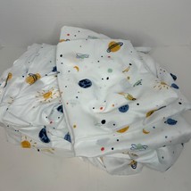 Pillowfort Space Sheet Set for Double Bed w/ 2 Pillowcases Flat Fitted S... - $25.55 CAD