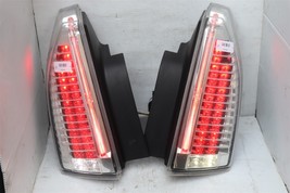 08-13 Cadillac CTS 4 door Sedan Euro LED Rear Tail Light Lamps Set L&R image 14