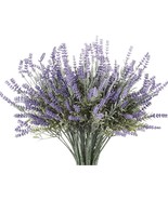 Butterfly Craze Artificial Lavender 4-Piece Bundle - Lifelike Faux Silk ... - $36.97