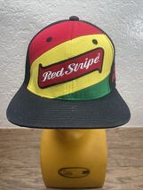 Red Stripe Beer Don't Worry Beer Happy Ballcap Hat Size OSFM KG JD - $19.79