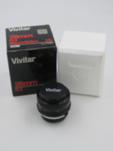 Vivitar 28mm 1:2.8 MC Wide Angle 49mm Lens w/ Box - $24.70