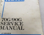1989 Fuoribordo Da Yamaha 70G/90G Servizio Shop Manuale LIT-18616-00-30 ... - $19.95