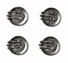 Dinner Plate Tuxedo Shirt Studs - £10.42 GBP