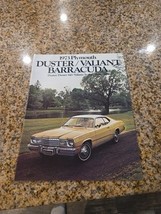 1973 Plymouth Duster Valiant Barracuda Scamp Dealer Brochure Book 8.5&quot; x... - $184.50 MXN